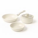 ChefEase™ – Set de Sartenes con Mango Desmontable (3 Piezas)