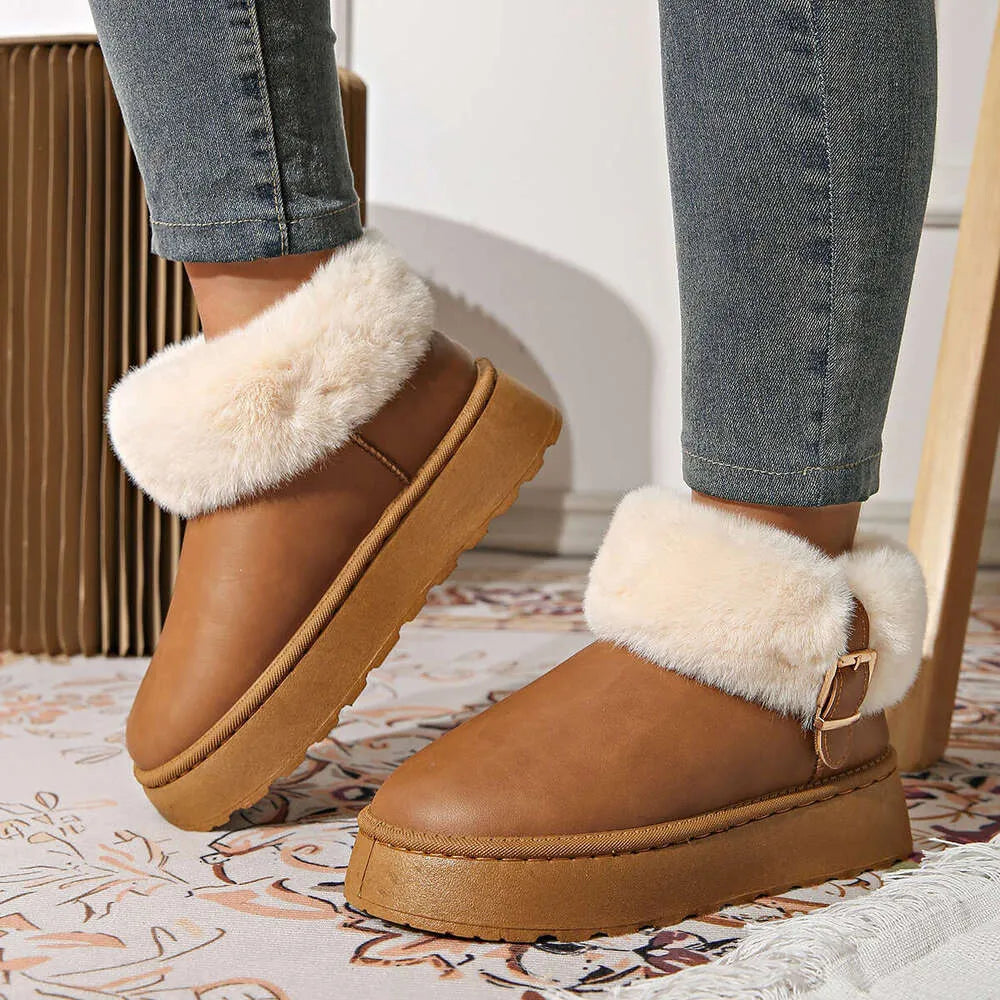 Bota Nieve Impermeable Forrada Confort™