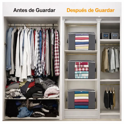Compre 1 Llévate 3 - Organizador de Ropa Compacto ClosetMax™