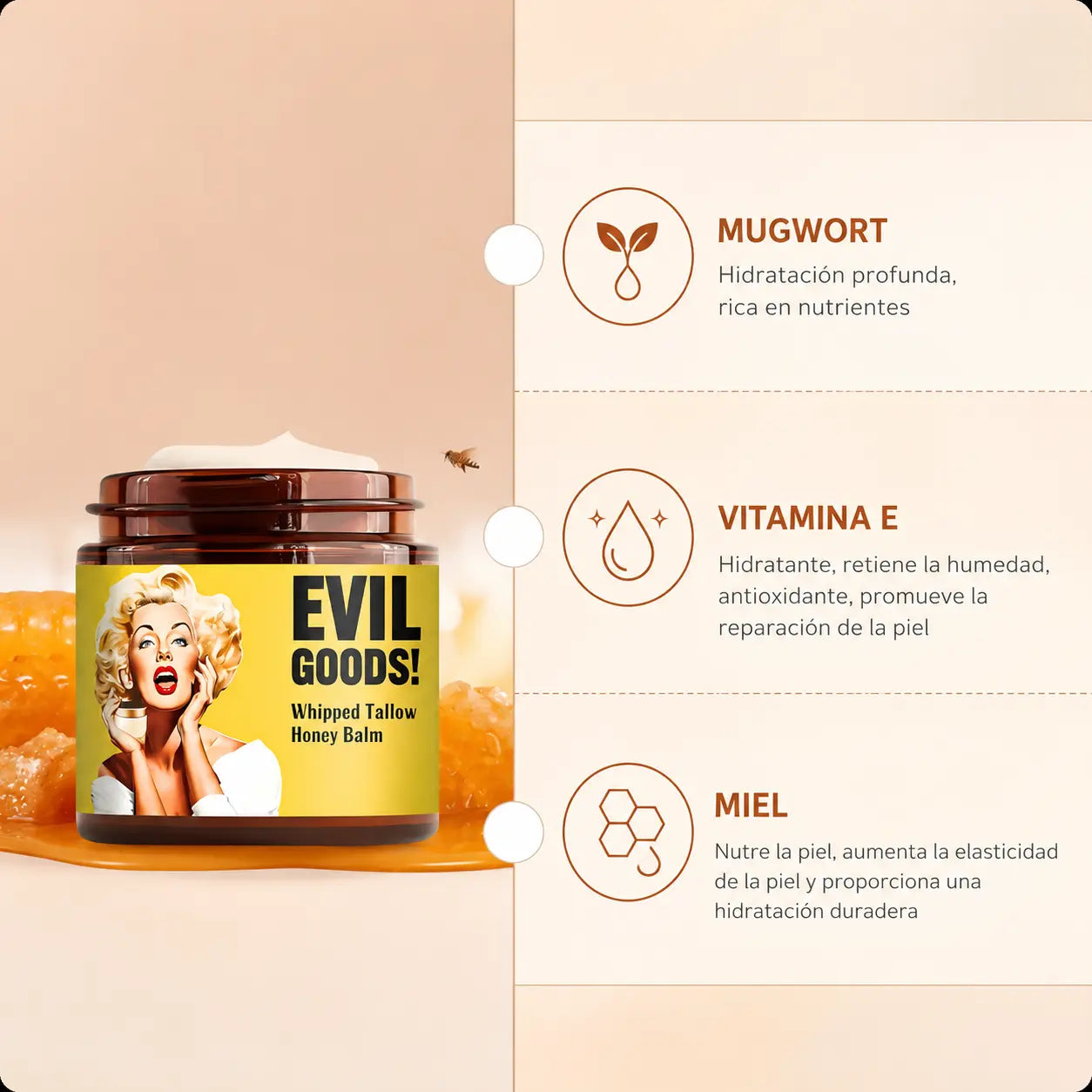 Compre 1 Llévate 2 - Crema Hidratante Evil Goods