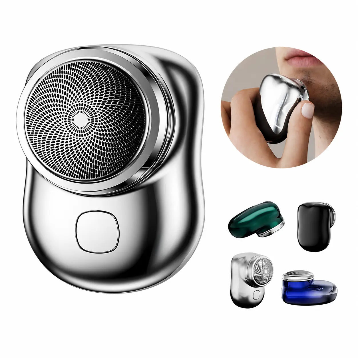 COMBO ESPECIAL: Regadera Masajeadora a Presión + Mini Rasuradora Portátil BarberMax™ [ÚLTIMAS UNIDADES]