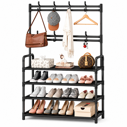 Closet Plegable Multiuso MaxCloset™ + Zapatero Perchero [ÚLTIMAS UNIDADES]