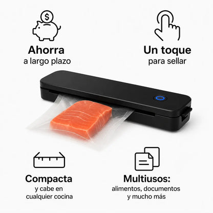 Selladora al Vacío de Alimentos SealerMax™  + Exprimidor de Frutas Recargable [ÚLTIMAS UNIDADES]