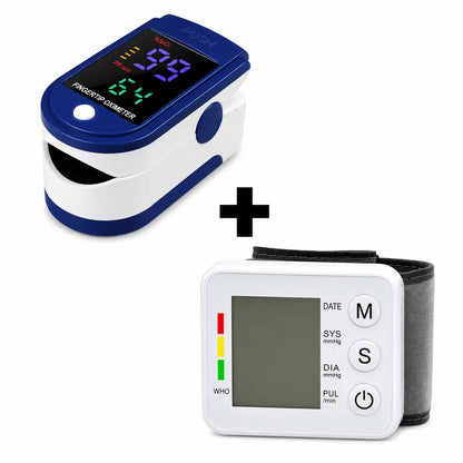 COMBO SALUD TOTAL: Oxímetro + Tensiómetro VitaSense™