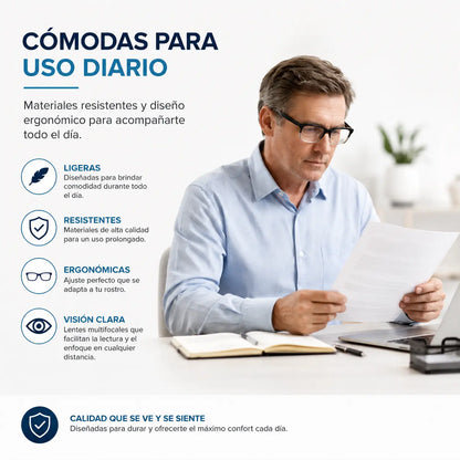 Compre 1 Llévate 2 - Gafas Multifocales Titanium OnePower™