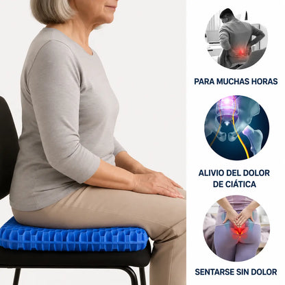 Asiento De Gel Antideslizante ComfortMax™  + Aspirador 4 en 1 de Regalo [ÚLTIMAS UNIDADES]
