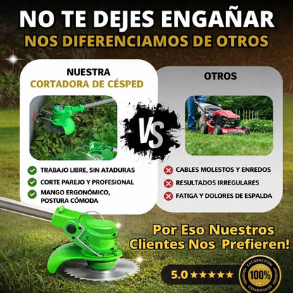 Cortadora Inalámbrica Recargable TurboBlade™ + 2 Baterías de 48V [CORTA TODO]