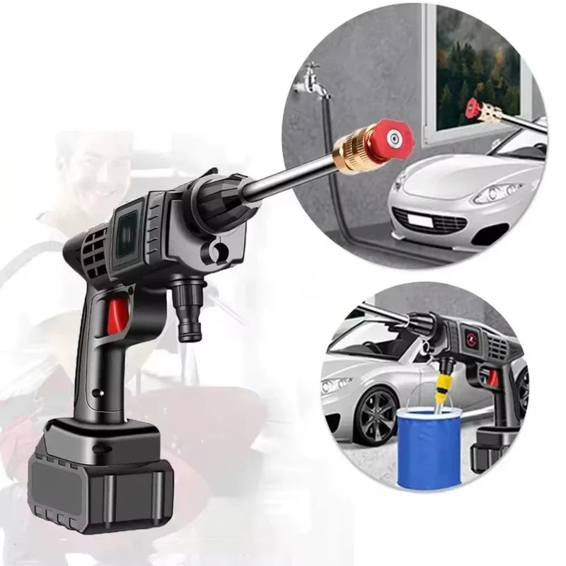 Hidrolavadora Portátil 2 Baterías 48V TurboJet™ + Juego de Herramientas Profesional 46 Piezas