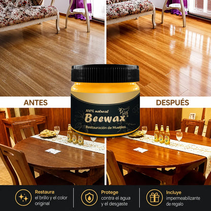 Restaurador de Madeira Beewax® + Impermeabilizante Invisivel de Regalo [ÚLTIMAS UNIDADES]