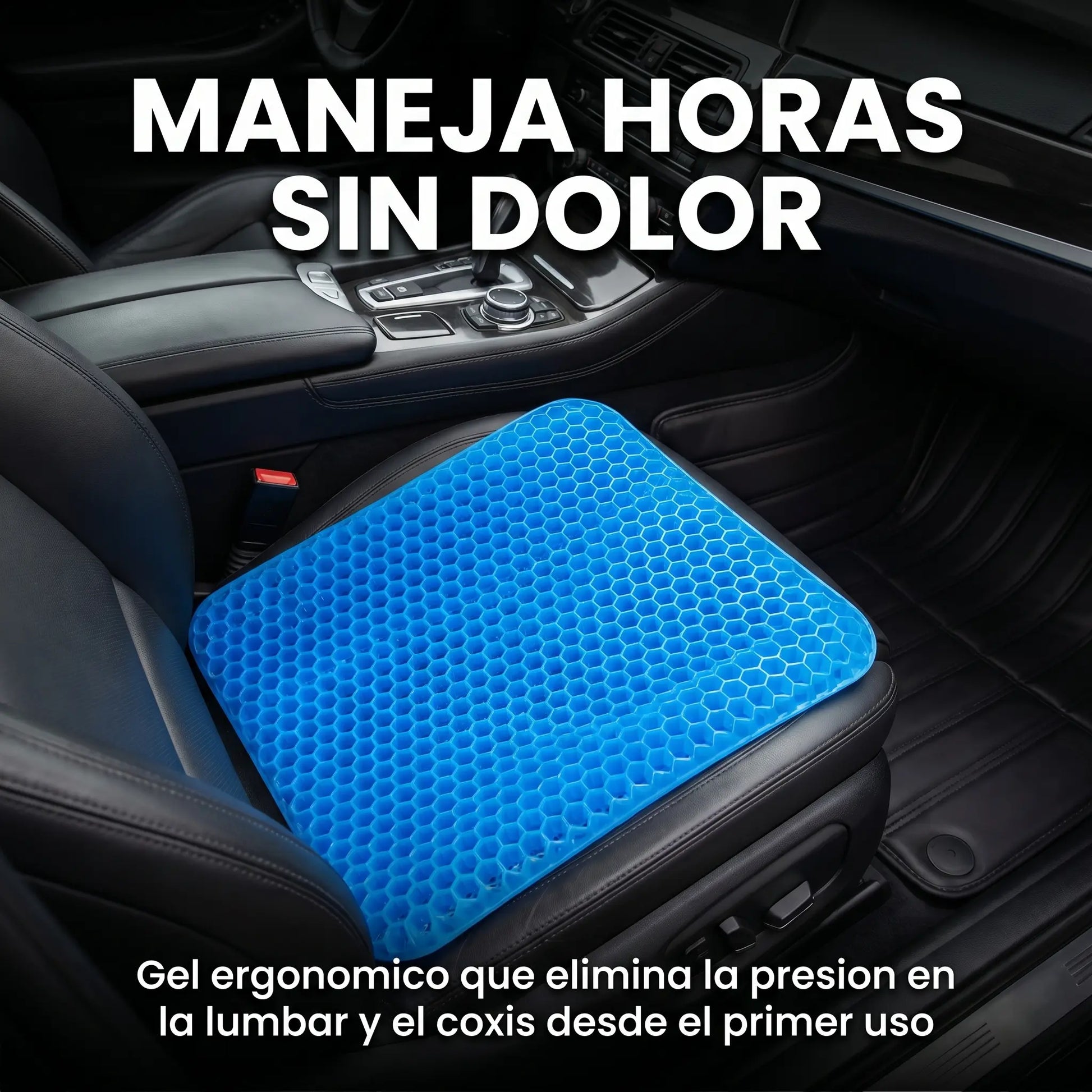 Cojin Comfortmax en el auto - Comodidad al conducir